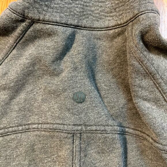 Lululemon Hustle & Huddle Full Zip Sweatshirt Womens 2 Green Jacket W4AVDS * - Picture 7 of 10